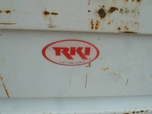 RKI Truck Tool Box White