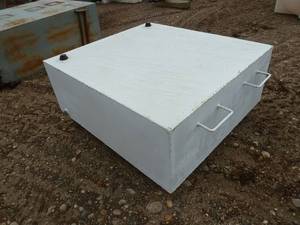 Portable Fuel Tank White