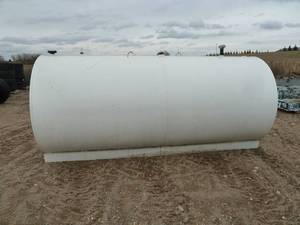 Truck Diesel Tank 2000 Gallon White