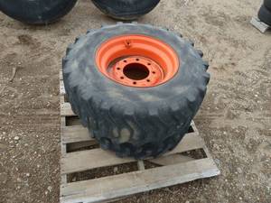 Skid Steer Tires & Rims 12 x 16.5