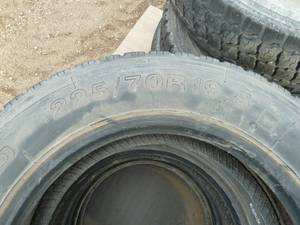 Pallet #1 Tires 22570R19.5 Hercules