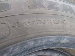 Pallet Tires Michelin 27580R22.5