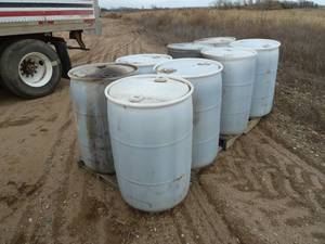 Used Oil Plastic Barrels