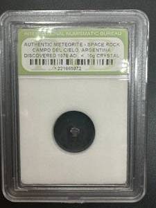 Authenticated Meteorite
