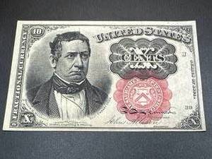 1870s Ten Cent .10 Currency