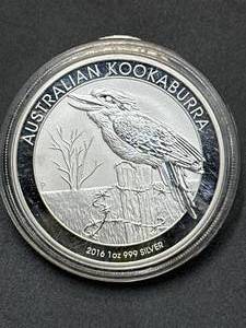 1oz .999 Silver Australian Kookaburra Coin