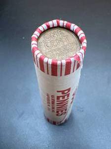 Unsearched Roll of Wheat Pennies
