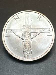 1oz .999 Silver Christ on the Cross Round