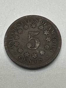 1868 Shield Nickel