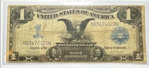 1899 $1 Bill Black Eagle