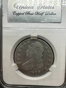 1829 Capped Bust Half Dollar