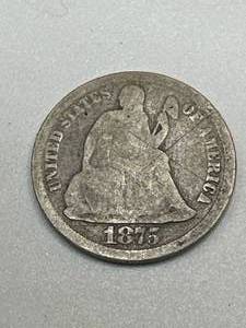 1875 Dime