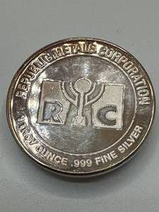 1oz .999 Silver Round