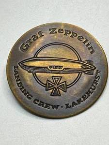 Graf Zeppelin Loading Crew Pin Back