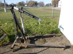 Folding Hydraulic Engine Hoist
