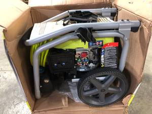 RYOBI 3300 PSI 2.3 GPM Cold Water Gas Pressure Washer with Honda  Customer Returns See Pictures