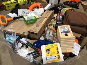Lot of Mixed Assorted Misc. Items, Tools and Hardware Various Models and Conditons  Customer Returns See Picture