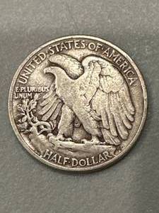 lot 25 image: 1948 Standing Liberty Half Dollar