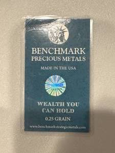 lot 55 image: .999 Platinum 14 Grain Bar