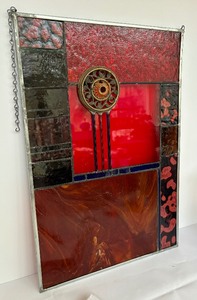 lot 62 image: Stunning Stained Glass Art