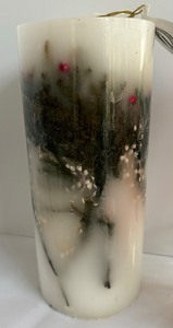 lot 75 image: Four New Festive Princess Pines & Berries Candles