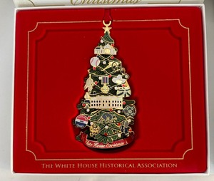 lot 94 image: Three Collectible White House Historical Association Ornaments