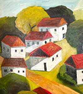 lot 152 image: Fine Framed Artwork by Mary Franklin