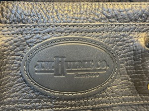 lot 46 image: New J.W. Hulme Original Leather Long Handled Tote with Additional Curved Leather Strap