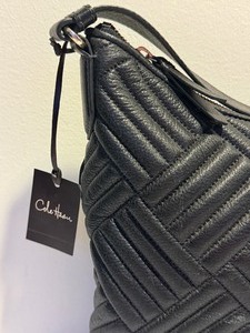 lot 265 image: New with Tags, Cole Haan Black Avery Hobo Quilt II