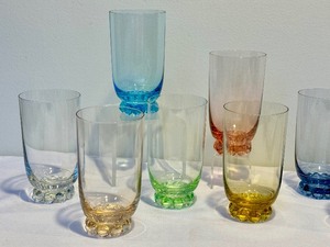 lot 258 image: Set of Eight Vintage Imperial Candlewick Tumblers