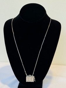 lot 182 image: Silver Luggage Locket Necklace