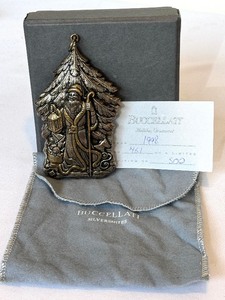lot 185 image: 1998 Buccellati Christmas Ornament, Limited Edition