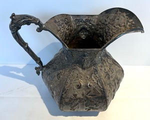 lot 217 image: Vintage Silver Plated Pitcher