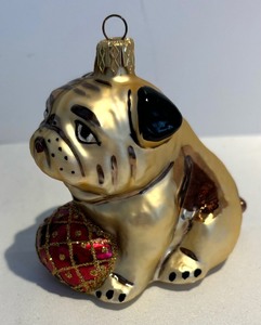 lot 221 image: Whitehurst Imports Bulldog Ornament