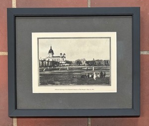 lot 282 image: 4 Framed Minneapolis Prints of the Parade Area and Kenwood Area