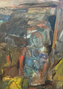 lot 293 image: Original Expessionist Painting
