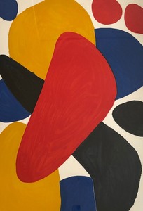 lot 17 image: Boomerang Framed Lithograph by Alexander Calder