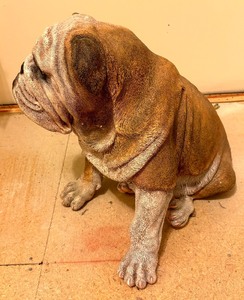 lot 347 image: Remarkable Bulldog Sculpture