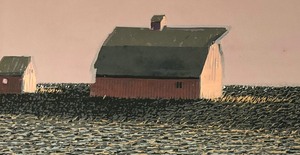 lot 353 image: Ghost Farm Framed Studio Proof by Charles Beck