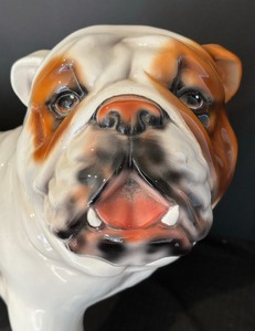 lot 397 image: Large Ceramic Bulldog