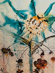 lot 424 image: Phyllis Lucas Gallery Salvador Dali Editions 15th Anniversary Poster