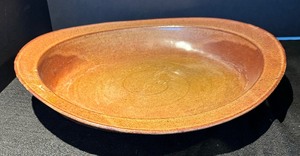 lot 495 image: Two Pieces of Artisan Pottery