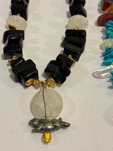 lot 509 image: Two Beaded Necklaces including Turquoise
