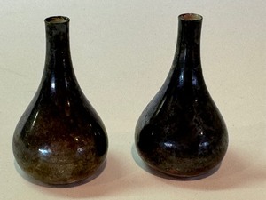 lot 450 image: Pair of Miniature Dansk Bud Vases