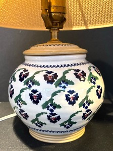 lot 279 image: Nicolas Mosse Pottery Lamp