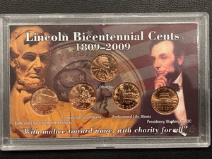 lot 33 image: Lincoln Bicentennial Cents