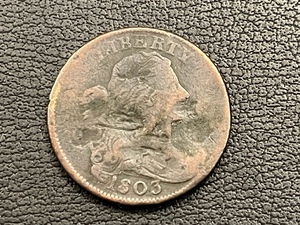 lot 65 image: 1803 Draped Bust Cent