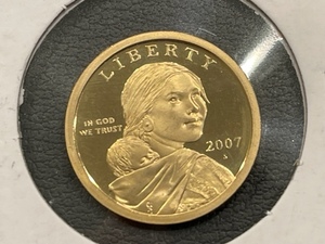 lot 74 image: 2000-S Sacagawea Dollar Coin Uncirculated