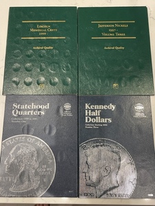 lot 53 image: Coin Books and Coins