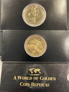 lot 60 image: Gold Coin Replicas